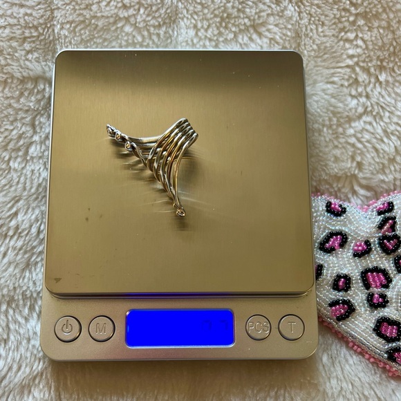 Ladies Sterling Silver Bypass Ring - Picture 4 of 6